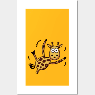 Giraffe Posters and Art